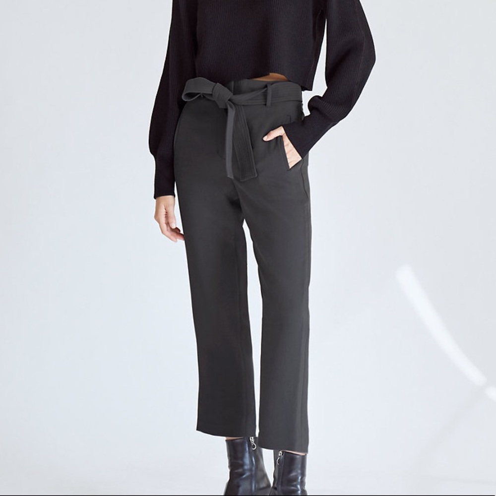 Aritzia Wilfred Tie Front Pant
